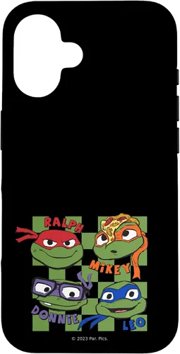 Vista 31 de iPhone 12/12 Pro Teenage Mutant Ninja Turtles: Mutant Mayhem Turtle Heads Case