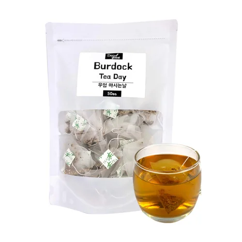 Vista 2 de TÉ DE BURDOCK Té de sabor coreano Buen día para beber Té Total 32 sabores y sabor de diferentes países 50tea Bolsas
