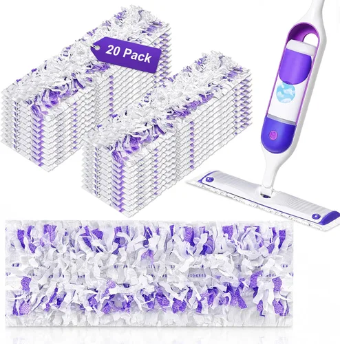 Vista 12 de Recambios de almohadilla de fregona eléctrica para Swiffer PowerMop Blanco