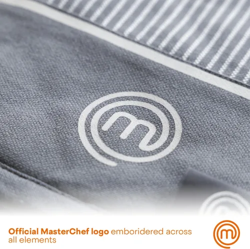 Vista 5 de MasterChef Chef Apron for Men & Women, Cooking Apron for the Kitchen & BBQ Grilling