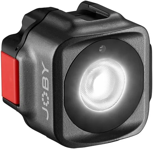 Vista 11 de Joby Beamo - Luz LED para smartphone y cámara sin espejo, compacta, carga inalámbrica, Bluetooth, impermeable, para vlogging, creación de contenido
