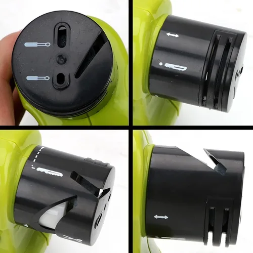 Vista 9 de Afilador de cuchillos eléctrico 4 en 1, afilador de cuchillos de cocina, kit de afilador de cuchillos para tijeras de cuchillos y destornillador