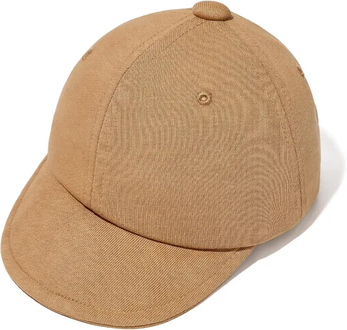 Vista 9 de Durio Gorra de béisbol para bebé, UPF 50+, con espalda elástica, 0-12 meses Un negro