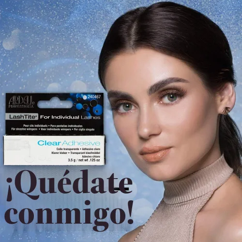 Vista 2 de Adhesivo para pestañas individuales, transparente, 0.125 oz, de Ardell LashTite