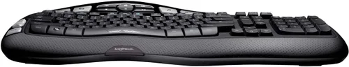 Vista 3 de Logitech K350 - Teclado - Conectividad inalámbrica - RF - Negro - Interfaz USB