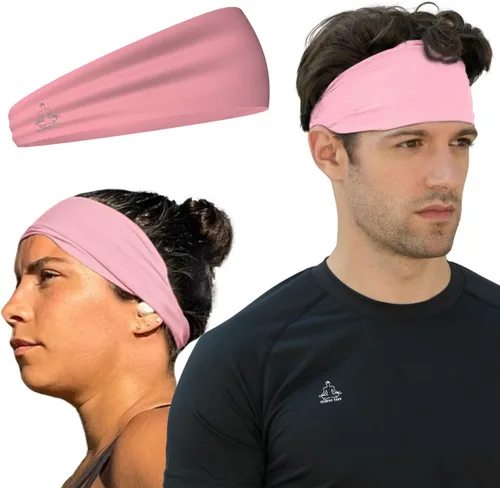 Vista 15 de Bandas de sudor Temple Tape - Diademas de entrenamiento para mujeres y hombres - Bandas de sudor para hombres - Bandas de sudor para deportes