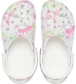 Vista 4 de Crocs - Zuecos clásicos de teñido anudado unisex para adultos