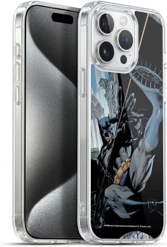 Vista 161 de Head Case Designs Funda de gel Hush con licencia oficial de Batman DC Comics #608 (protección de grado militar) compatible con Apple iPhone 7