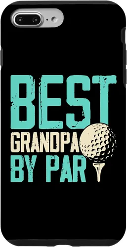 Vista 9 de iPhone 14 Best Grandpa By Par Fathers Day Funny Golfing Golfer Grandpa Case