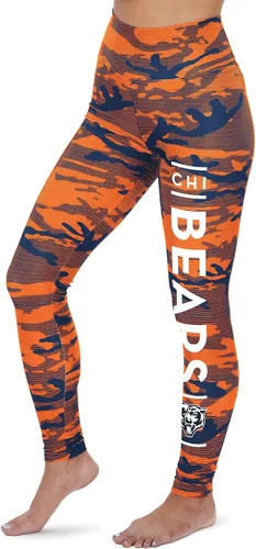 Vista 121 de Zubaz NFL Mallas para mujer de longitud completa de cintura alta básica 1.0