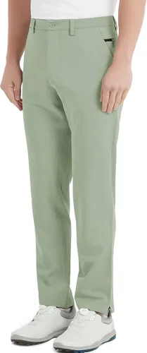 Vista 2 de Lesmart Pantalones de golf para hombre, elásticos, ajustados, ligeros, transpirables, de ajuste seco, con bolsillos