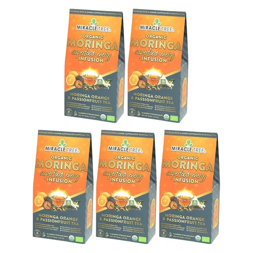 Vista 28 de Miracle Tree 's Energizing Moringa Infusion - Chai Mezcla súper cafeína Alternativa de café saludable, perfecta para concentrarse Certificado
