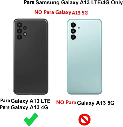 Vista 2 de USTIYA Funda para Samsung Galaxy A13 4G Clear TPU Cuatro Esquinas Cubierta Protectora Transparente Suave Funda