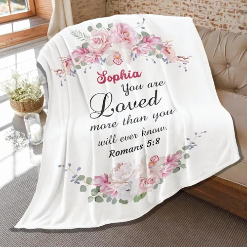 Vista 12 de Mantas de versículo bíblico de franela de felpa suave para niños, manta ligera para aire acondicionado para niños, decoración de sofá, habitación