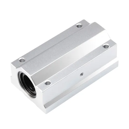 Vista 6 de uxcell Unidades lineales del bloque deslizante del rodamiento de bolas SCS8LUU, diámetro interior de 26.2 ft m