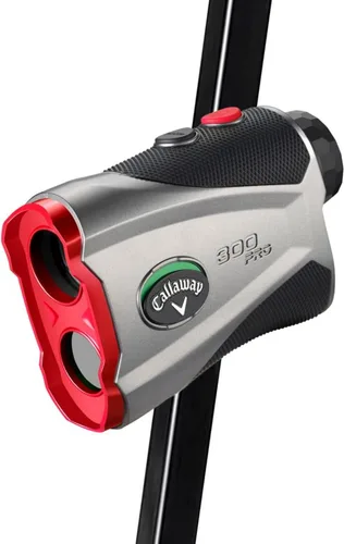 Vista 4 de Callaway 300 Pro - Telémetro de golf de pendiente láser, mejorado, modelo 2021 - Ahora con funciones añadidas Rojo