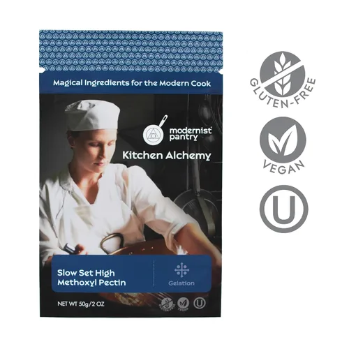 Vista 2 de Pectina - Set lento de alto metoxilo vegano OU Kosher certificado - 50g/2oz