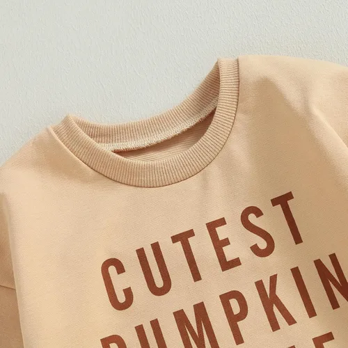 Vista 91 de Adobabirl Traje de Halloween para bebé, sudadera de fantasma, calabaza, mameluco, suéter de gran tamaño, lindo para otoño e invierno