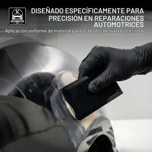 Vista 5 de Custom Shop Herramientas Esparcidoras de Relleno Corporal de Plástico de 4 x 2-3/4 Pulgadas (Paquete de 25) para Rellenos de Carrocería Automotriz