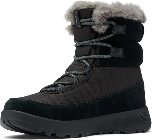 Vista 2 de Columbia Tenis de nieve Slopeside Peak Luxe para mujer, NegroGrafito, 9