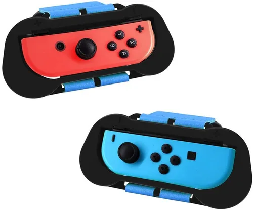 Vista 6 de Just Dance 2019 - Banda de baile para Nintendo Switch, brazalete JoyCon para Nintendo Switch, correa elástica ajustable con espacio para Joy-Cons