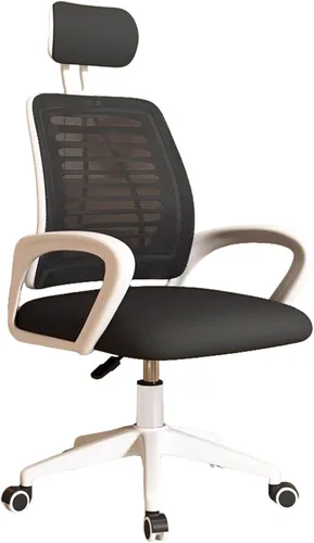Vista 10 de Ergonomic Office Computer Chair with Extended Armrest, Adjustable Desk Chair with Swivel Headrest, Thickened Latex Sponge Cushion, Enlarged Nylon