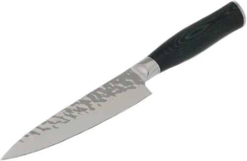Vista 6 de Chef Craft German Elite - Cuchillo de chef de 8 pulgadas, hoja de 12 pulgadas de largo, acero inoxidable/negro