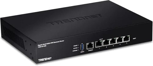 Vista 5 de TRENDnet Router de banda ancha de 4 puertos, 4 puertos de conmutador dúplex medio completo de 10-100 Mbps, reconocimiento instantáneo, gestión