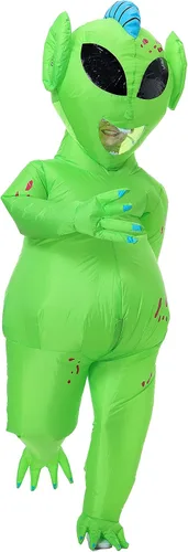 Vista 3 de GOPRIME Disfraz de alienígena