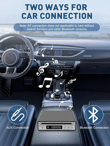 Vista 3 de Reproductor de CD de alta fidelidad para el hogar, extractor de CD, reproductor de CD Bluetooth para automóvil con extracción USB, Rip CD a USB