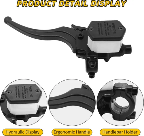 Vista 3 de Cilindro maestro de freno delantero para Polaris Trail Boss 250 350 TrailBlazer 250 Scrambler 400 500 Sportsman 400 Magnum 425 Big Boss 250 400