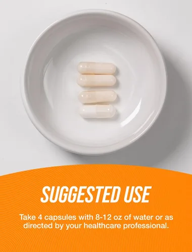 Vista 4 de BulkSupplements. com L-Prolina Cápsulas - Suplemento de aminoácidos, L-prolina 2000 mg, suplementos de prolina - Sin gluten, 4 cápsulas por porción
