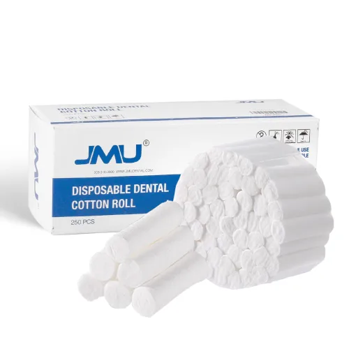 Vista 10 de JMU 50 rollos de algodón dental de 1.5 pulgadas para boca no estériles, tapones para sangrado nasal #2 para la boca no estéril