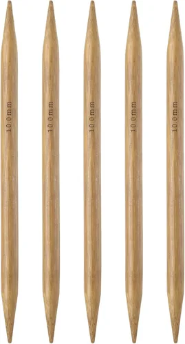 Vista 35 de Harfington - 5 piezas de agujas de tejer de bambú de doble punta, tamaño US 1 (2.25 mm), carbonizadas, 7.9 pulgadas (20 cm) rectas para tejer a