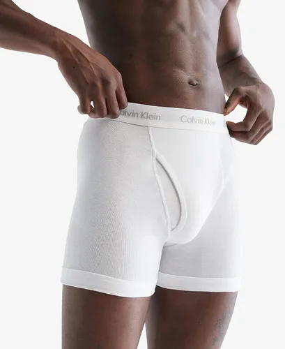 Vista 4 de Calvin Klein Calzoncillos bóxer clásicos de algodón para hombre (7 unidades)