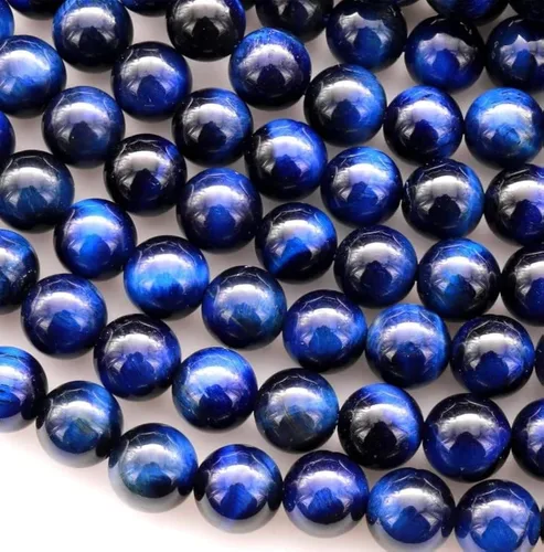 Vista 20 de Zenkeeper 116 piezas cuentas de piedra de sangre africana para hacer joyería 6 MM cuentas sueltas de piedras preciosas de sangre africana