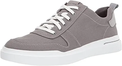 Vista 10 de Cole Haan Grandpro Rally Canvas Court - Tenis de lona para hombre Abedul Beige/Sésamo Claro