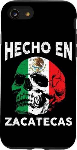 Vista 13 de iPhone 14 Hecho en Zacatecas México - Bandera Mexicana - Funda Zacatecas
