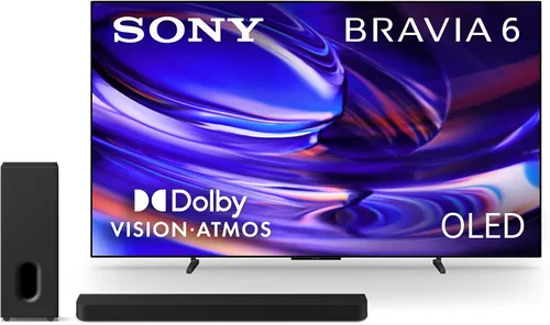 Vista 20 de Sony 65 pulgadas BRAVIA 6 OLED 4K HDR Smart Google TV con Gemini (K-65A60)