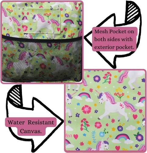 Vista 192 de NGIL Bolsa de comestibles reutilizable extra grande plegable de gran tamaño para comestibles, almacenamiento, picnic, playa, Estampado