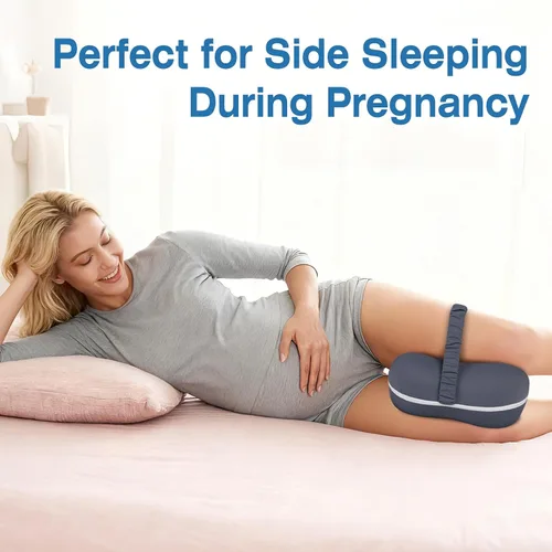 Vista 7 de SereneCloud Knee Pillow for Side Sleepers, Memory Foam Knee Pillow, Leg Pillows for Sciatica, Back, Hip, Knee & Ankle Pain Relief