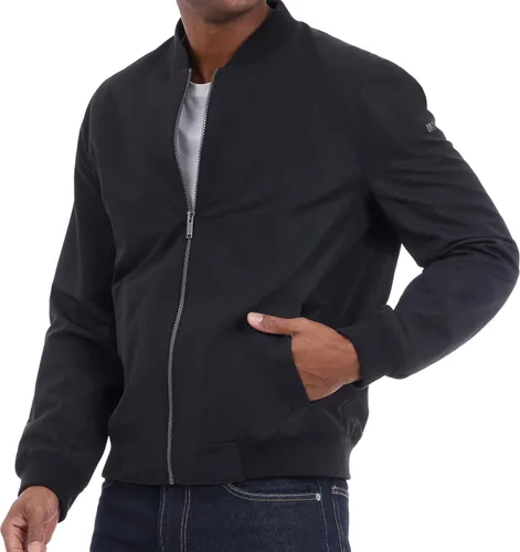 Vista 6 de Michael Kors Men's Lightweight Bomber Jacket, Wind and Water Resistant