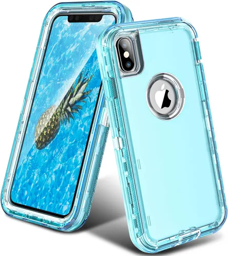 Vista 9 de ORIbox - Funda compatible con iPhone XS Max, acabado suave de silicona líquida exterior