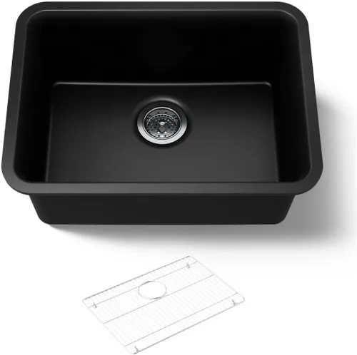 Vista 22 de Kohler K-8223-CM5 Cairn - Grifos para fregadero de cocina, color beige mate