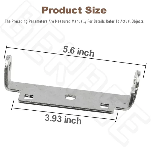 Vista 2 de M155988 Bisagra de piezas de cubierta de cortacésped compatible con césped Jo-hnDeere de 42 pulgadas, compatible con el modelo L105 L107 - Uso
