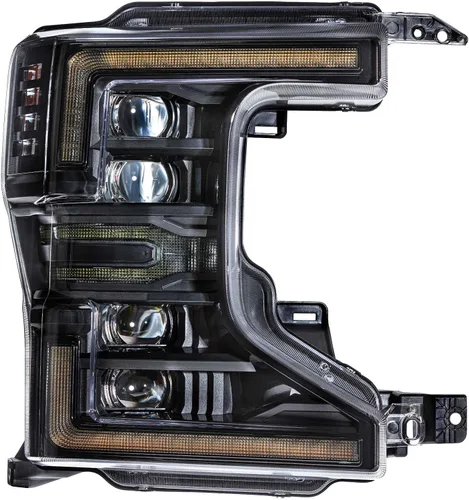 Vista 5 de Morimoto XB Faros LED, Carcasa de Faros Plug and Play para Ford Super Duty (2020+) Conjunto Completo de LED Aprobado por DOT (1x LF508)