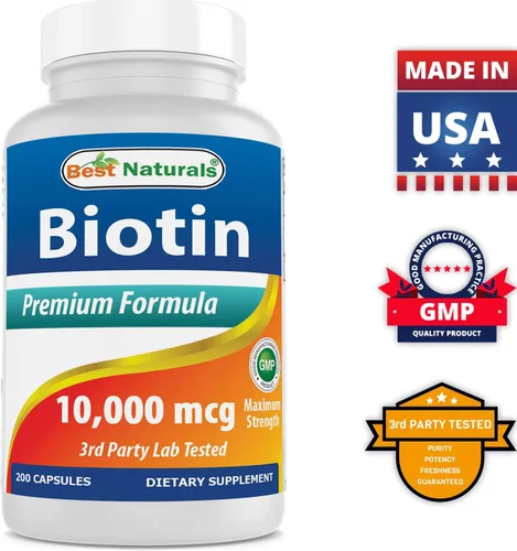 Vista 6 de Best Naturals Biotina 10,000 Mcg y Vitamina K2 (MK7) con D3