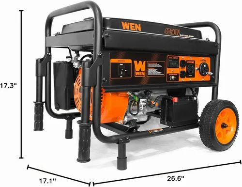 Vista 8 de WEN Generador portátil alimentado a gas