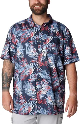 Vista 7 de PFG Super Slack Tide Camp - Camiseta para hombre, color gris