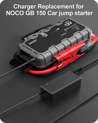 Vista 5 de WUKUR Adaptador de corriente de 56W 14V para NOCO GB70 GB150 GB250 GB250+ GB500+ arrancadores de litio XGC4 XGC Cargador de fuente de alimentación